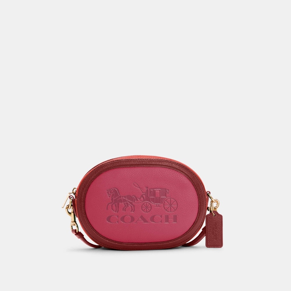 COACH Signature Horse and Carriage Camera Crossbody Bag